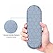 Fintie Protective Case for Chromecast with Google TV HD 2022 / 4K 2020 Voice Remote - CaseBot Lightweight (Anti-Slip) Shockproof Silicone Cover for Chromecast Voice Remote Controller, Cloudy Blue