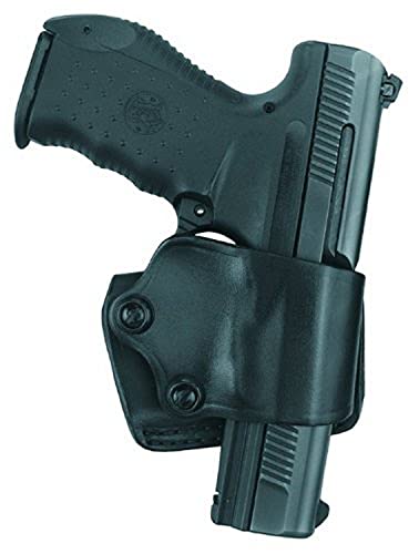 Gould & Goodrich B801-G20 Gold Line Yaqui Slide Holster (Black) Fits GLOCK 20, 21, 29, 30, 37, 39; HK USP & USP Compact (all) P2000, P3000; RUGER KP94, P94, KP94D, KP944, KP944D, KP94DAO, KP944DAO, KP97D, KP97DAO, KP89, KP89D, P85, P89, P89D, KP89DAO