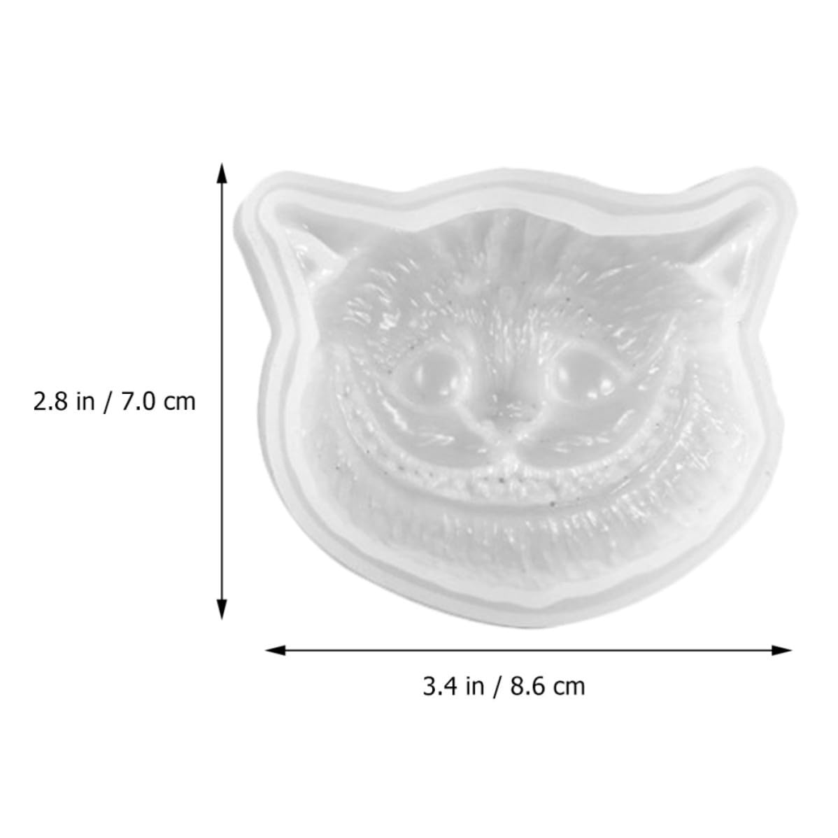 Abaodam 9 Pezzi Stampo in Silicone per Epossidica a Forma di Animale Design Adorabile, Facile da Usare da Sformare, per DIY e Artigianato Creativo Bianco