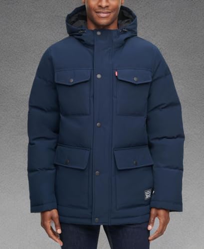 Image of Levi's Men's Arctic Cloth Quilted Performance Parka