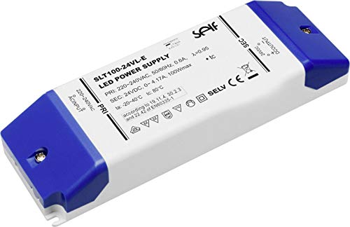 Transformateur LED 100W non dimmable tension stable 24V/DC Moeb - 2