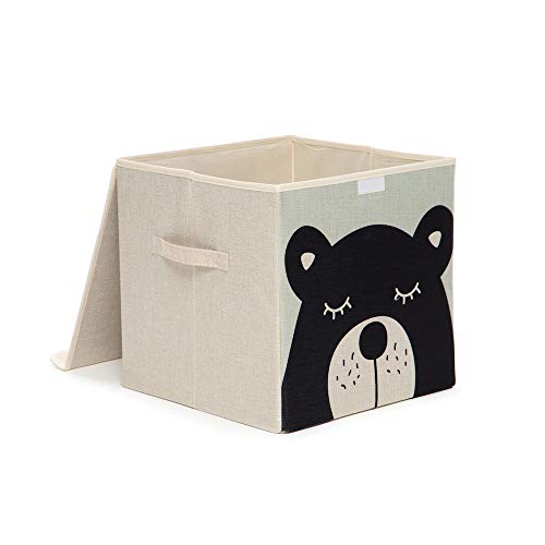 Caixa Organizadora Infantil Com Tampa - Urso Abu