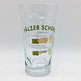 Pfälzer Schorle Anleitung Dubbeglas 0,5 L - mit Aufdruck Pälzer Schorle