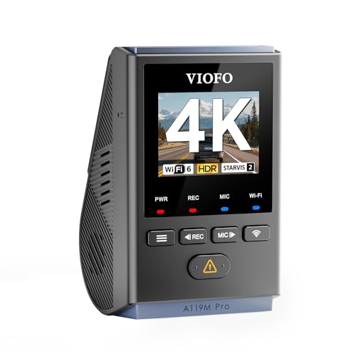 VIOFO A119M Pro 4K HDR MINI Dash Cam, STARVIS 2 IMX678 Sensor...