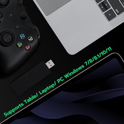 Mcbazel Xbox draadloze adapter voor Windows 11/10/8.1/8/7, compatibel met Xbox One, One S/X, Elite, Elite 2, Series S/X controller - Afbeelding 4