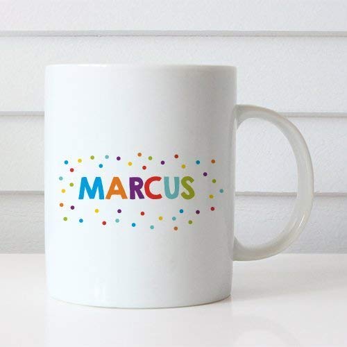 childrens plastic name mugs
