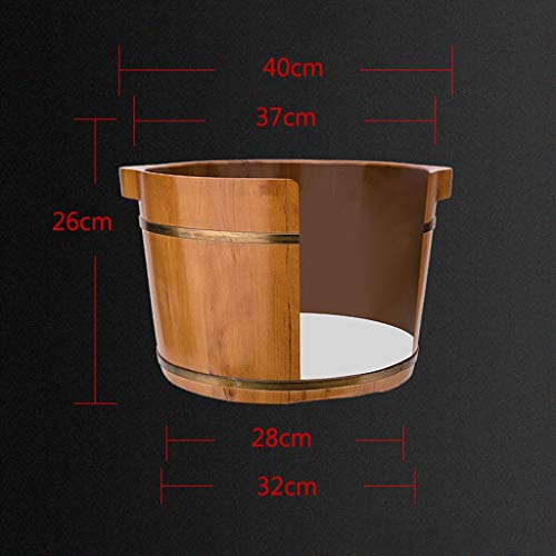 Spa de pies de madera extragrande para masajes y pedicura miniatura 7