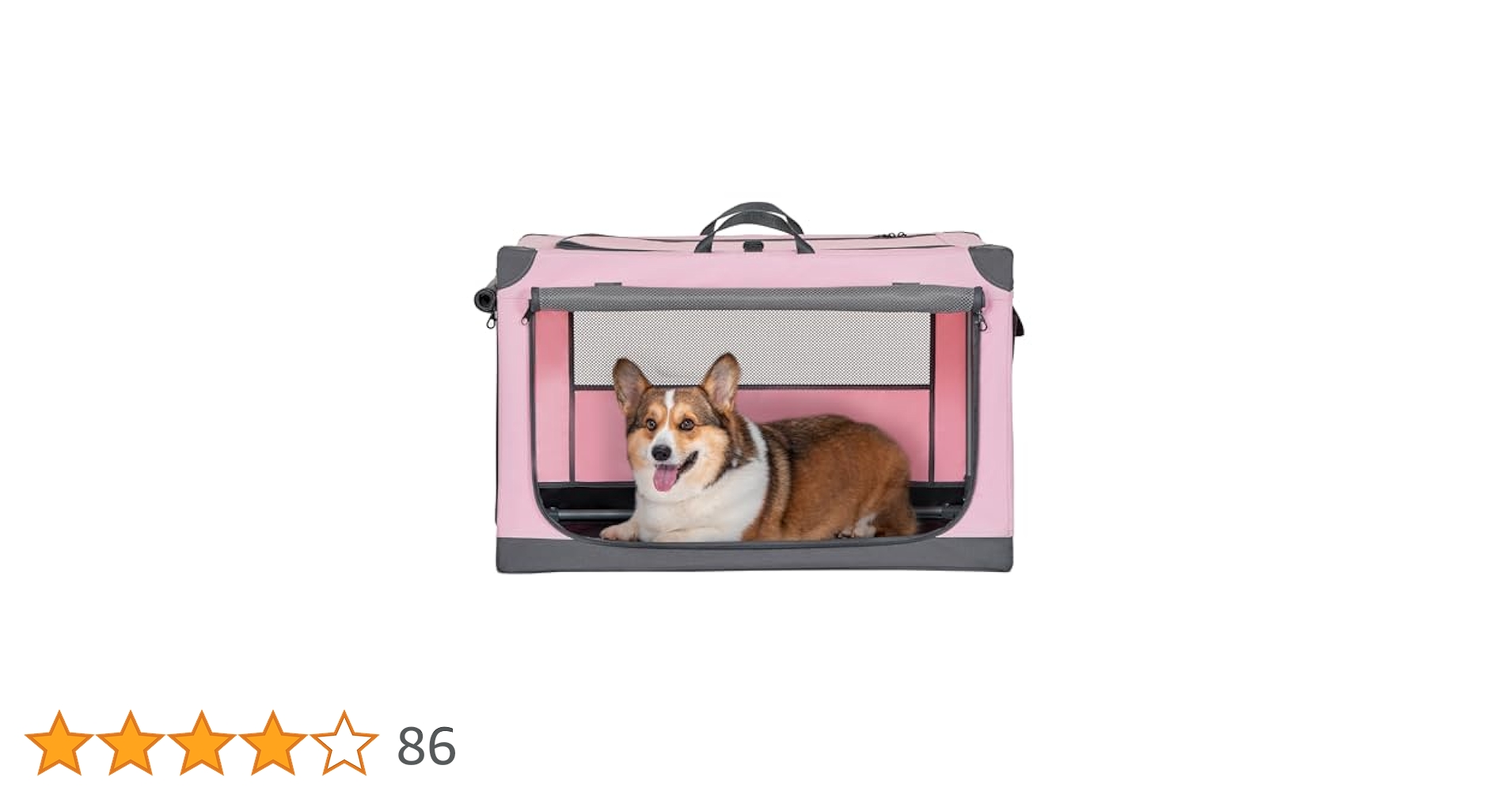 Petsfit ソフトクレート ペットケージ 犬用クレート　ピンク Amazon.co.jp: Petsfit ソフトクレート ペットケージ 犬用