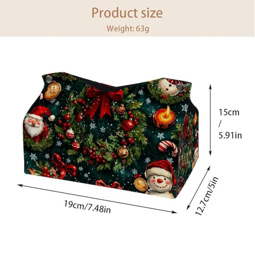 Distributeur de serviettes visage Noël cadeau de table idéal - 5