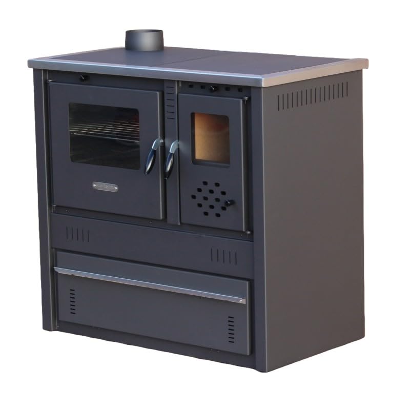 RUSTICO ECO Wood stove A+ 10 KW (Ø120 left)