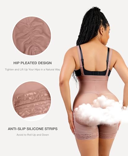 Lover-Beauty Fajas Colombianas Shapewear for Women Strapless Body Shaper Tummy Control Postpartum Faja Shorts Butt Lifter3