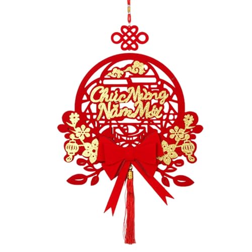 Vietnamese New Year Decorations 2025 | Lunar New Year Ornament, Red Home Decoration, Spring Festival Decorations, Chinese Red Ornament