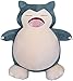 Jumbo Snorlax Peluche 50 cm Peluche Bambola Cuscino Animale Sofferto Abbracciare Cuscino Soffice Figura Regalo per Bambini (Snorlax- Angry Mouth-30cm)