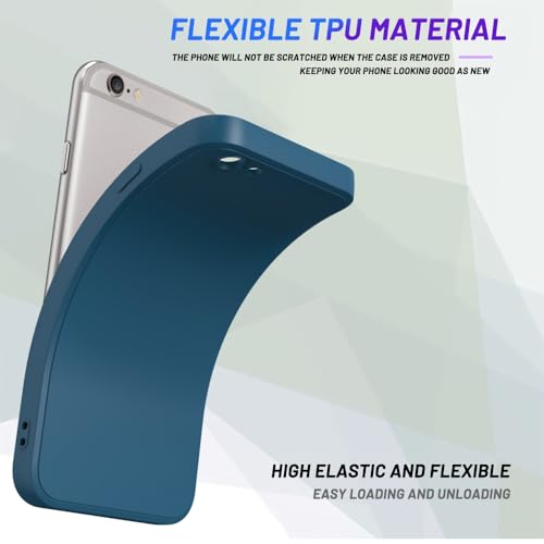 Image of for iPhone 6S Case Dark Blue, Scratch Resistant with Soft Touch, Slim Thin Phone Cover for iPhone 6 4.7 inch