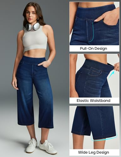 Image of Heathyoga Yoga Pants with Pockets Extra Soft Leggings with Pockets for Women Non See-Through High Waist Workout Leggings