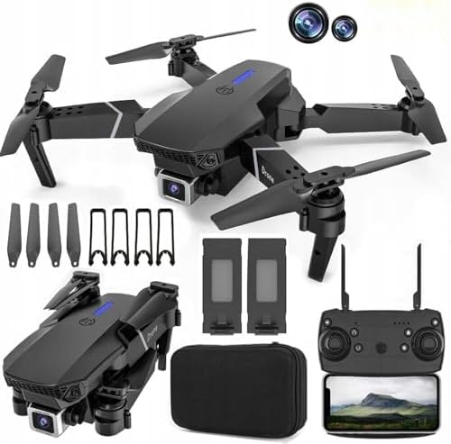 KVONINZY fOlDaBlE-DrOnE-WiTh-hQ-WiFi-cAmErA-ReMoTe-cOnTrOl-fOr-kIdS-QuAdCoPtEr-wItH-GeStUrE-SeLfIe-fLiPs-bOuNcE-MoDe-aPp-oNe-kEy tAkE-OfF (E88)