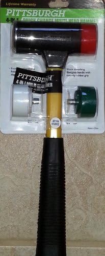 4-in-1 Quick Change Multi Head Hammer