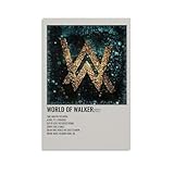 ENLLVKCBR Alan Walker Musikposter World of Walker, 