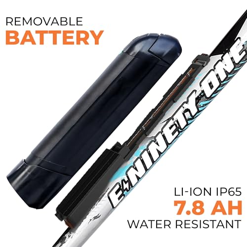 Image of NINETY ONE Wolverine X | Electric Cycle | 7.8Ah Battery | 27.5T | 91 Tuf Shox Front Suspension | 250 Watt IP65 BLDC Motor | 99% pre-Assembled | 2 Years Battery Warranty | Blue Silver
