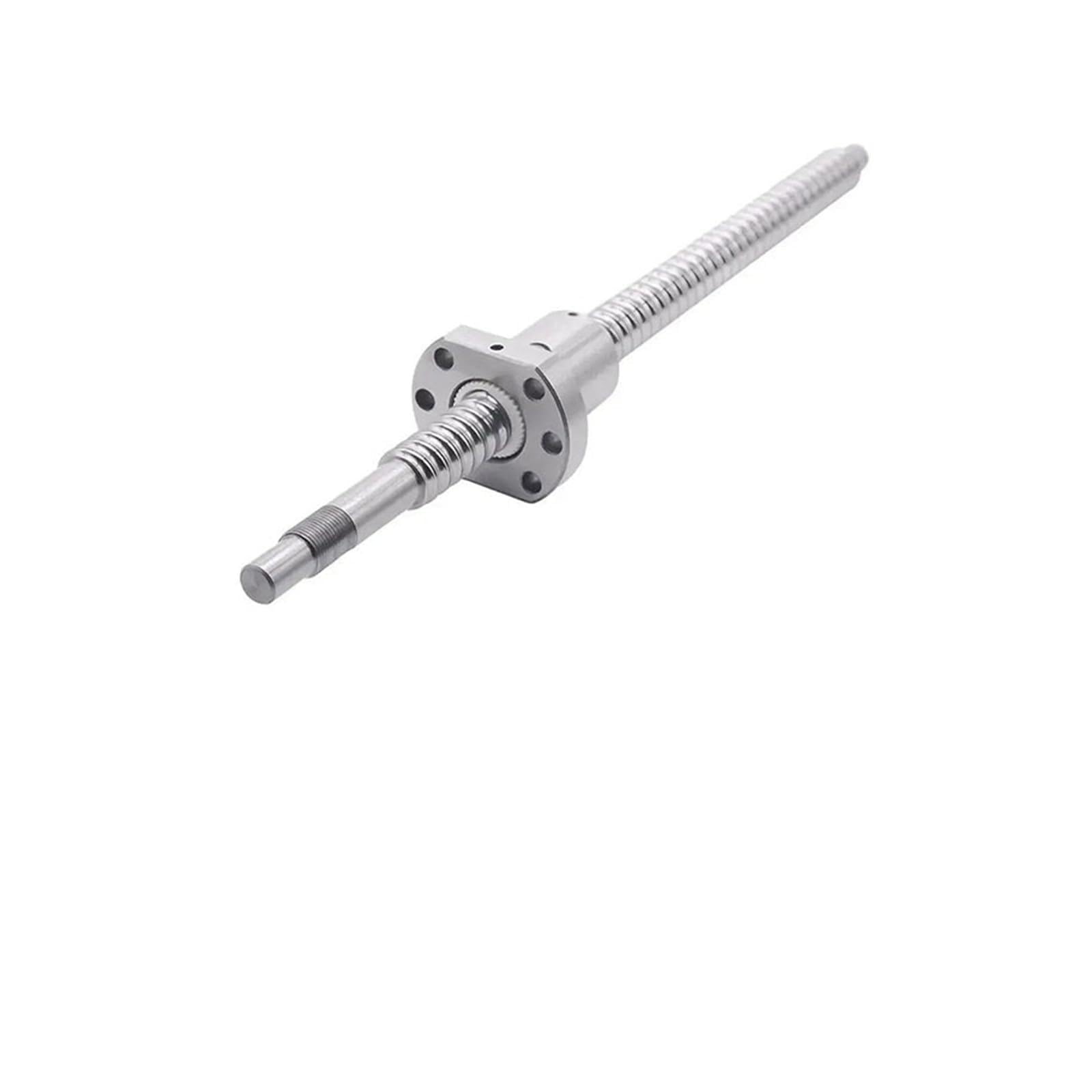 HHB18I Ball Screw kit SFU1604 SFU1605 SFU1610 SFU2004 SFU2005 SFU2010 SFU2504 SFU2505 SFU2510 With Single Nut End Machined CNC(SFU2004,550mm)