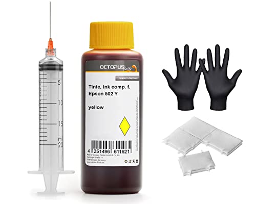 Cartuchos Recargables Epson Xp 5105 Marca Octopus Fluids