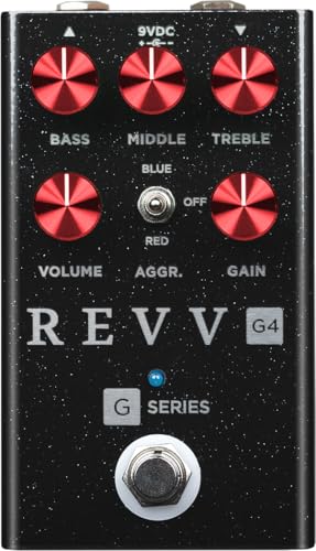 Revv Amplification (�����E�A���v���t�B�P�[�V����) G Series G4 Pedal, Black Sparkle