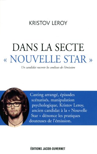 Télécharger DANS LA SECTE NOUVELLE STAR PDF