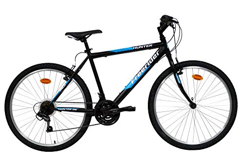 VTT 26'' Homme Hunter/Freerider - Cadre Acier Rigide - 18 Vitesses INDEXEES & DERAILLEUR Shimano TY21