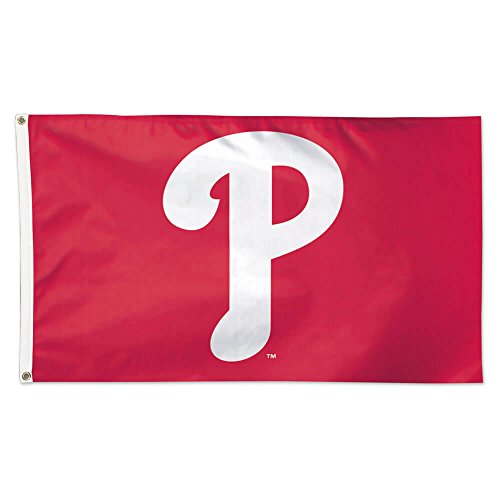 MLB Philadelphia Phillies 02501115 Deluxe Flag 3 x 5