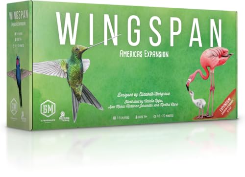 Stonemaier Games: Wingspan Americas Expansion by Elizabeth Hargrave | Add to Wingspan | Includes...