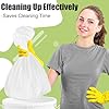 Smiry Disposable Table Cloth 12 Pack, 54 x 108 Inch Waterproof Plastic Tablecloth, Decorative Rectangle Table Covers for Party, Birthday, Picnic, White #2