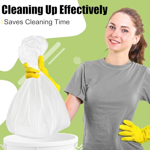 Smiry Disposable Table Cloth - 6 Pack, 54 x 108 Inch Waterproof Rectangle Tablecloths for Parties, Decorative Plastic Table Cover, Leakproof & Sturdy, White - Image 5