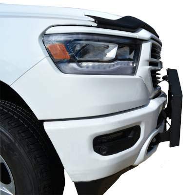 Image of Black Horse Off Road Armour Bull Bar No Skid Plate Matte Black Compatible with 2019-2023 Ram 1500 (Excl. Rebel & TRX Trim,19-23 Ram 1500 Classic) (Excl.Rebel & Warlock Trims)-AB-DO11-NL