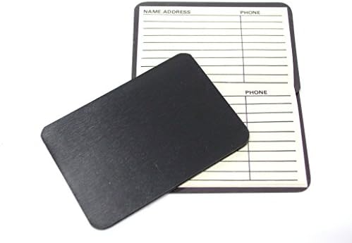 Magnetic Telephone Book 10pcs Set Black