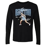 500 LEVEL Jelena Ostapenko Player Name Long Sleeve Shirt (Black, Large)