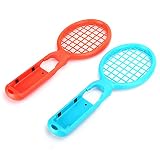 CHICIRIS Contrôleur de Jeu de Raquette de Tennis Léger, Durable et Portable avec Sangles pour une sécurité Améliorée, Idéal pour le Jeu Tennis ACE, Matériau ABS, quantité 2, Taille 11,6 X 4,3 X 0,9