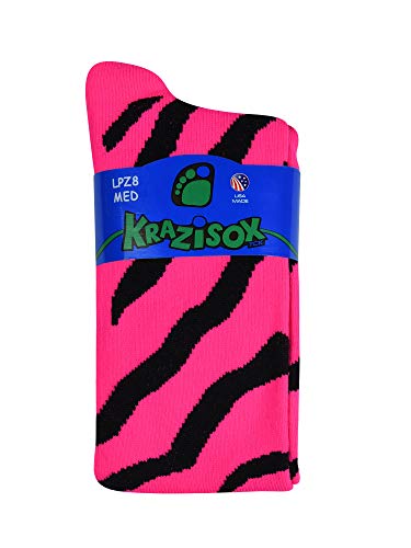 Image of TCK Sports Krazisox Zebra Stripe Socks