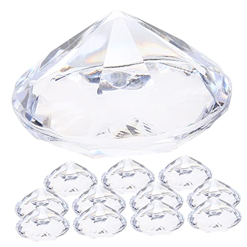 EXCEART 24pièces Porte- De Table Forme De Diamant Pour Mariage Et Fête Support Transparent Pour Numéros Et Noms Décoration Pour Événements Spéciaux