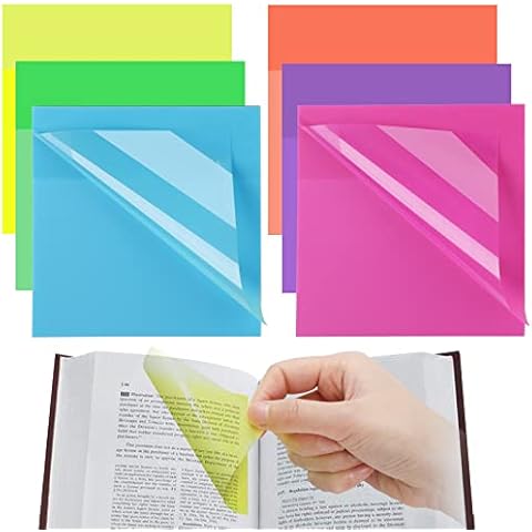 Notas Adhesivas Autoadhesivas Transparentes GeeRic 300 Hojas Cover