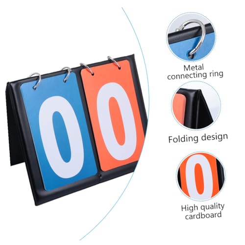 Marcador portátil con volteo para baloncesto ligero miniatura 3