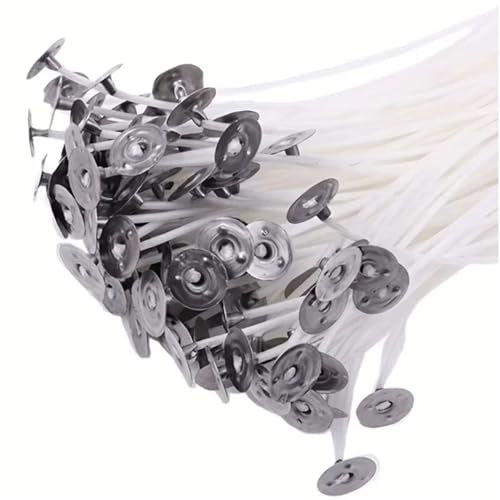 800 piezas mechas para vela de algodón preenceradas miniatura 7