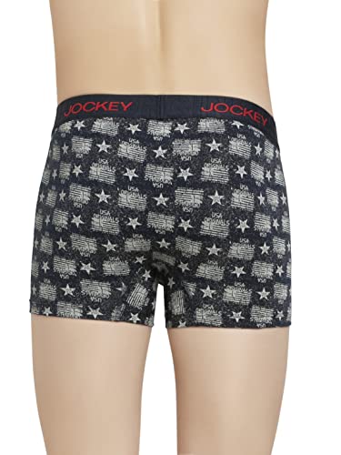 Image of Jockey Men's Cotton Printed Trunks