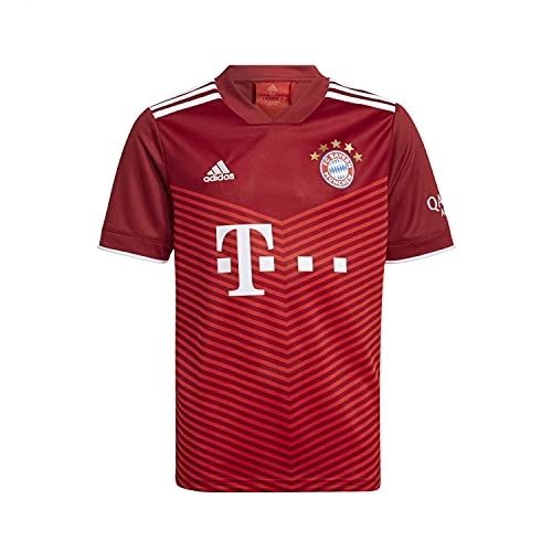 Adidas, Home 21/22 Fc Bayern München, T-Shirt?, FCB True Rot., M, Mann