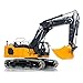 wheelfun LESU 1:14 LR945 RC Hydraulic Excavator RTR Metal Construction Vehicle Models Light System Motor Servo ESC