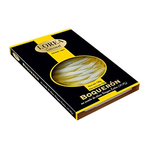 LOREA Gourmet boquerones en aceite de oliva envase 120 gr