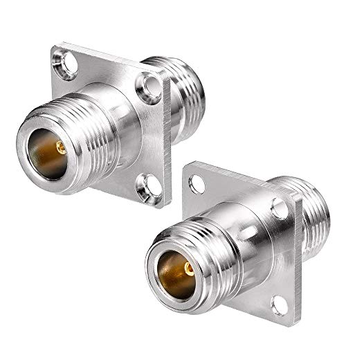 Adaptateur N femelle Eightwood châssis 4 trous pour liaison WiFi stable
