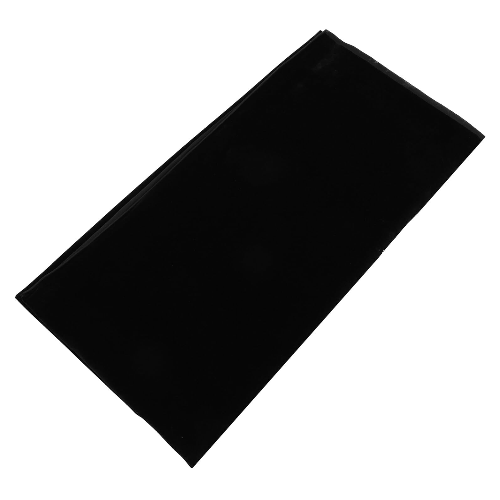 Telo Sfondo Foto Nero in Velluto Pleuche per Riprese | Superficie Liscia, Lavabile e Resistente All'usura, Buona Verticalità e Facile da Ripristinare