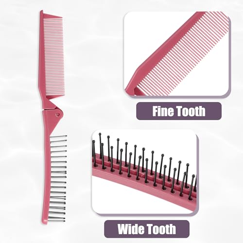 Peine plegable portátil para cabello rizado y largo miniatura 3