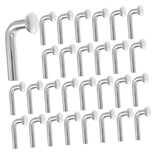BELLIFFY Heavy Duty Pallet Racking Hooks 100pcs Zinc-Plated Drop Pin Safety Clips Easy to Use Direct Replacement for Damaged