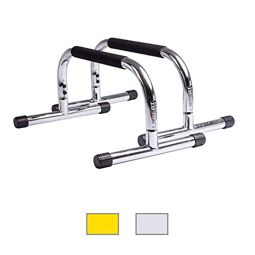 Lebert Fitness Parallettes, Frank Medrano Signature, Chrome